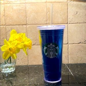 Starbucks Glitter Venti Cup w Top & Straw